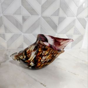 Glass conch shell